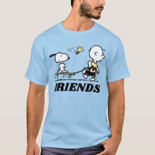 T-shirt PEANUTS   Amis Patinage