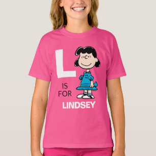 T-shirt PEANUTS   Lucy personnalisée