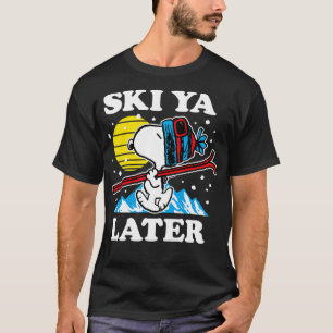 T-shirt Peanuts Ski Ya plus tard