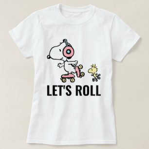 T-shirt PEANUTS   Snoopy & Woodstock   Roulons