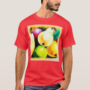 T-shirt "Pears Tree" Joli Design. Commandez dès maintenant
