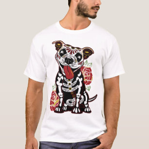 T-shirt Peau de sucre Pitbull pour les femmes, Homme Pitbu