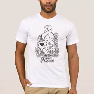 T-shirt PEBBLES™ Heartbreaker B&W