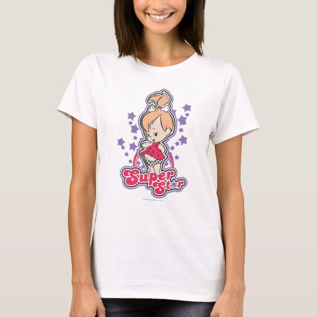T-shirt PEBBLES™ Super Star (Devant)