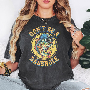 T-shirt Pêche à la basse drôle de jeu de mots Ne soyez pas