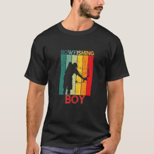 T-shirt Pêche à la botte pour hommes Bowfish Bowfisher Poi