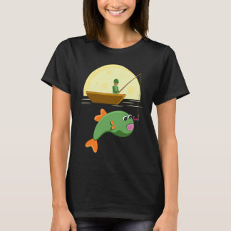T-shirt Pêche à la canne pêcheur pêche sportive pêche