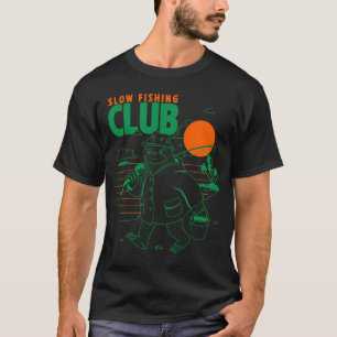 T-shirt Pêche à la mouche au coucher du soleil