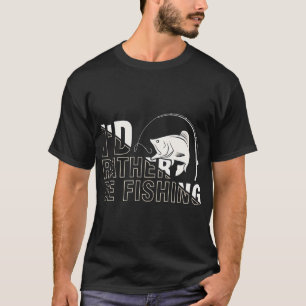 T-shirt Pêche à la mouche au coucher du soleil