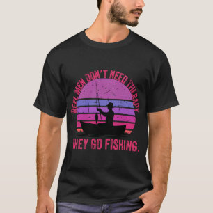 T-shirt Pêche à la mouche au coucher du soleil