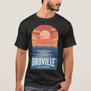 T-shirt Pêche à la mouche au coucher du soleil