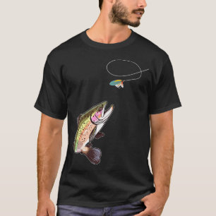T-shirt Pêche à la mouche de la truite - Aventure de truit