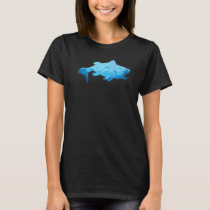T-shirt Pêche à la mouche de la truite Nature Extérieur Pê