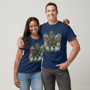 T-shirt Pêche à la mouche drôle