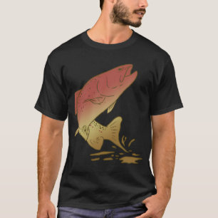 T-shirt Pêche à la mouche drôle Pêche à la ligne Pêcheurs