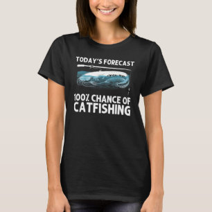 T-shirt Pêche à la silure cool pour hommes femmes Canne à 