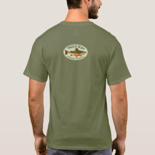 T-shirt Pêche à la truite