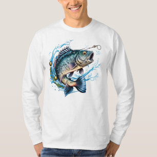 T-shirt Pêche à la truite