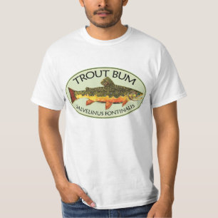 T-shirt Pêche à la truite