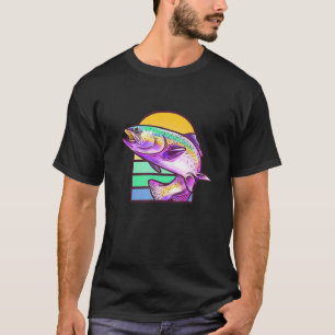 T-shirt Pêche à la truite Pêche au poisson d'eau douce Pêc