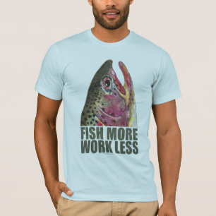 T-shirt Pêche à la truite plus