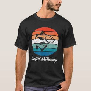 T-shirt Pêche à l'eau salée classique amusante au poisson 