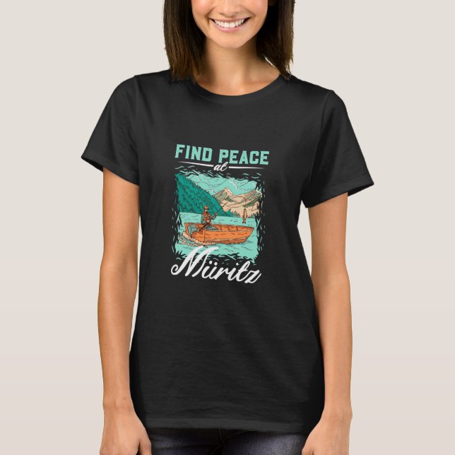 T-shirt Pêche à Müritz (Devant)
