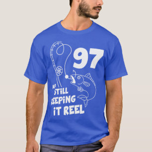 T-shirt Pêche Anniversaire 97ème Anniversaire Fisher Anniv