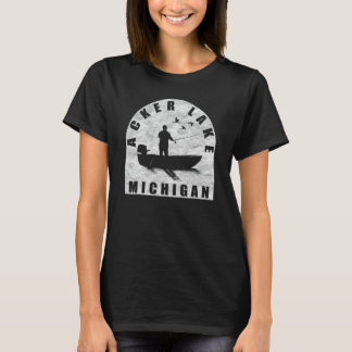 T-shirt Pêche au lac Acker Michigan