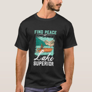 T-shirt Pêche au lac Supérieur