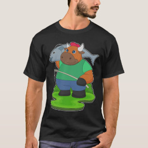 T-shirt Pêche au poisson taureau pêcheur