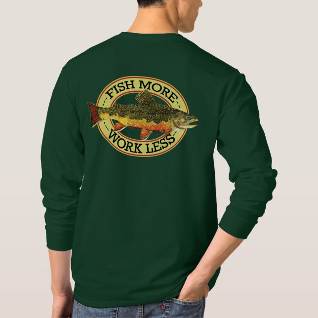 T-shirt Pêche aux mouches (Dos)