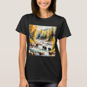 T-shirt Pêche aux ours v2