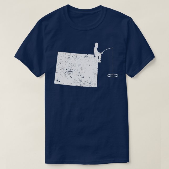 T-shirt Pêche Avec Daddy WTrout Pêche Basse Pêche (Design devant)