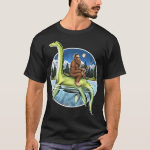 T-shirt Pêche Bigfoot Loch Ness