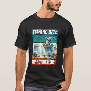 T-shirt Pêche dans ma retraite Citation pour pêcheur retra