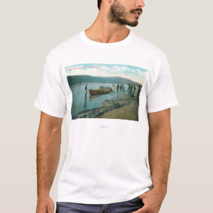 T-shirt Pêche de la Seine sur la rivière de RiverColumbia,