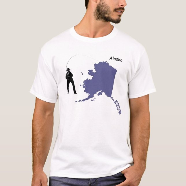 T-shirt Pêche de l'Alaska (Devant)
