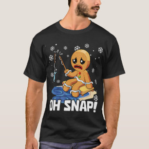 T-shirt Pêche de Noël Bass Chapeau de Père Noël Lumières