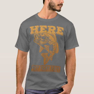 T-shirt Pêche de poisson Fisher Come Pêche de poisson pêch