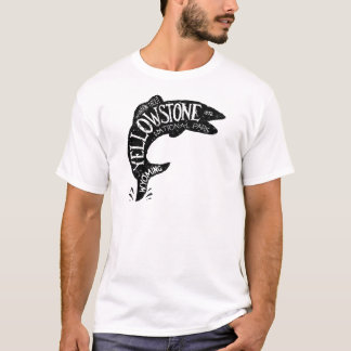 T-shirt Pêche de Yellowstone