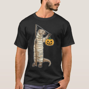 T-shirt Pêche d'Halloween de loutre