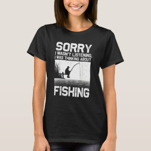 T-shirt Pêche Drôle Pour Homme Femme Truite Basse Pêcheur