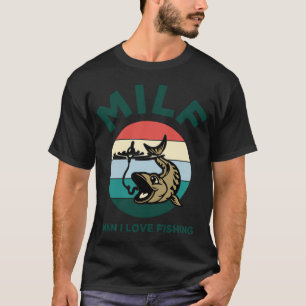 T-shirt Pêche drôle trop près pêcheur blague humour citati