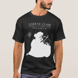 T-shirt Pêche et drapeau américain