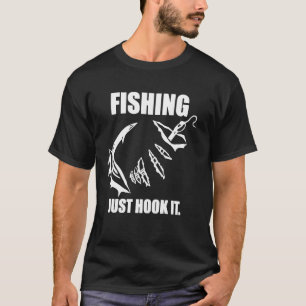 T-shirt Pêche Juste L'accrocher Pour Homme Femme