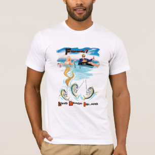 T-SHIRT PÊCHE LONG PLAGE ISLAND