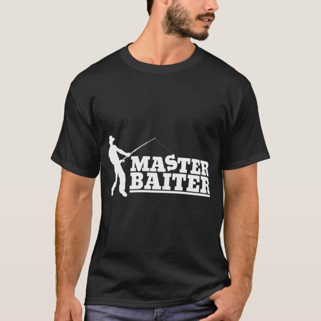T-shirt Pêche - Master Baiter (Devant)