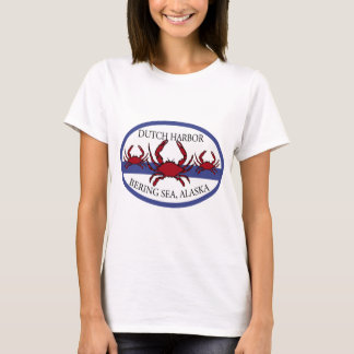 T-shirt Pêche néerlandaise de crabe de mer de Béring de