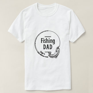 T-shirt Pêche papa - Reel dans la meilleure capture